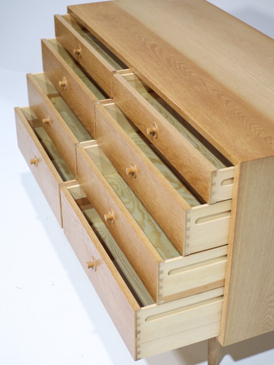 Image 1 of Børge Mogensen double chest of drawers oak Danish 1960s