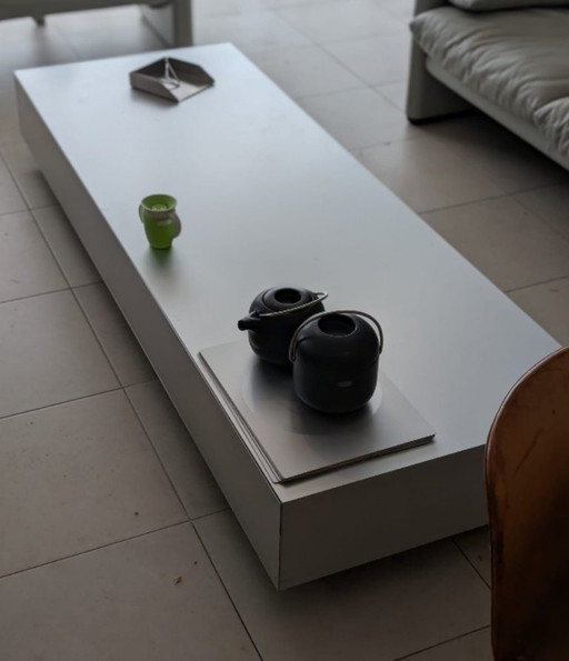 MDF Italia lage tafel 2meter met 3 schuiven
