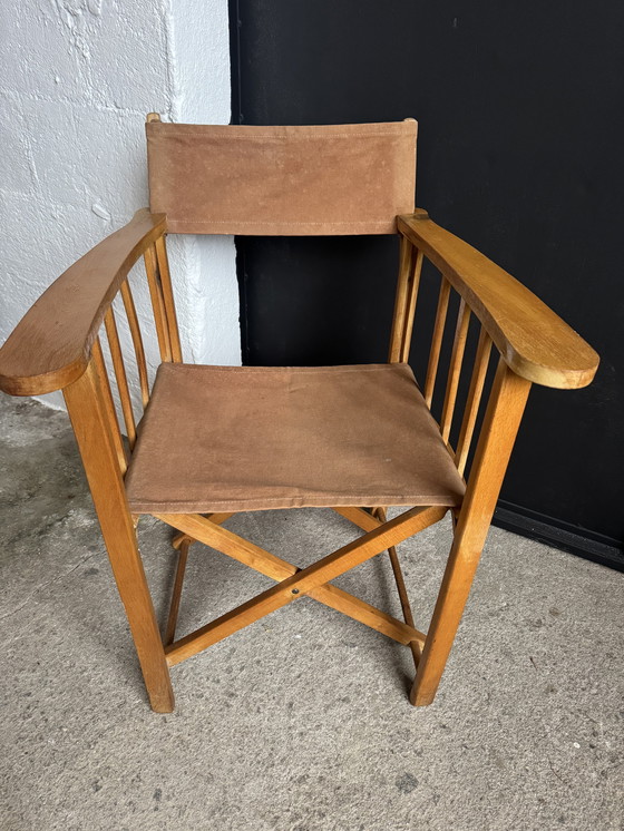 Image 1 of 1950s director's chair