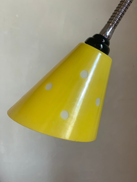 Gooseneck lamp 3 opalines – Reading Lamp, Vintage (photo 7 of 9)