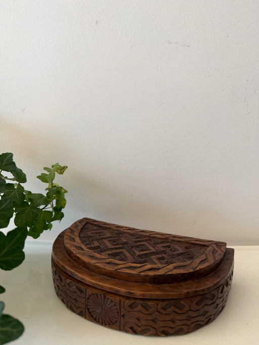 Caja de almacenamiento de madera