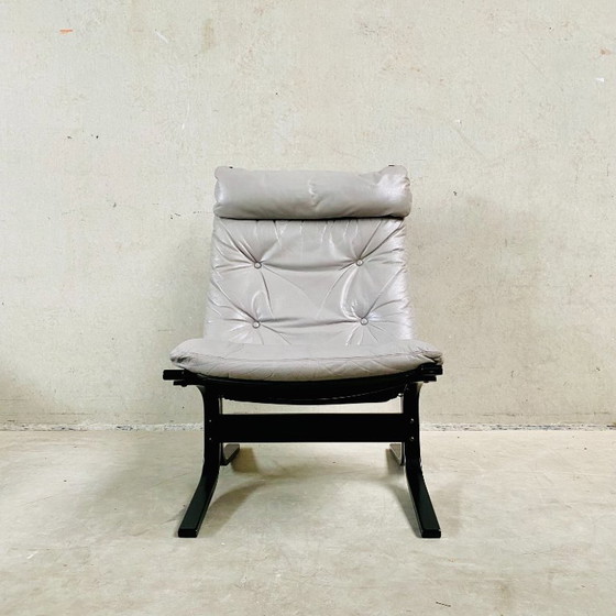 Grijze Leren Siesta Lounge Chair van Ingmar Relling voor Westnofa, Noorwegen, 1960 – Fauteuils, Leather, Wood (photo 8 of 8)
