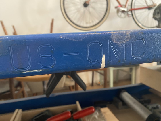 Image 1 of Vintage workbench/welding table US-QMC WWII