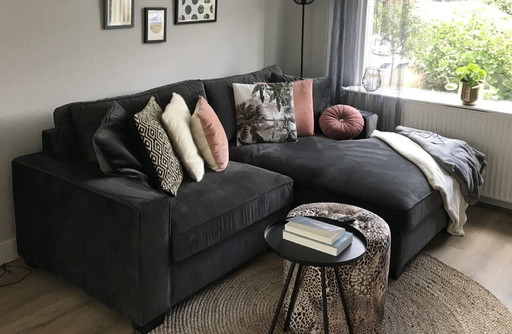 Dark gray Bocx Interior Oslo corner sofa