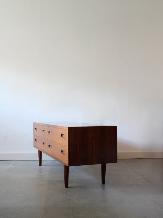 Image 1 of Vintage Danish chest of drawers/TV unit by Hundevad in rosewood