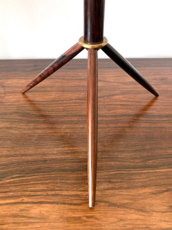 Danish ashtray from the 60s in rosewood and brass – Decorative Objects (photo 3 of 6)