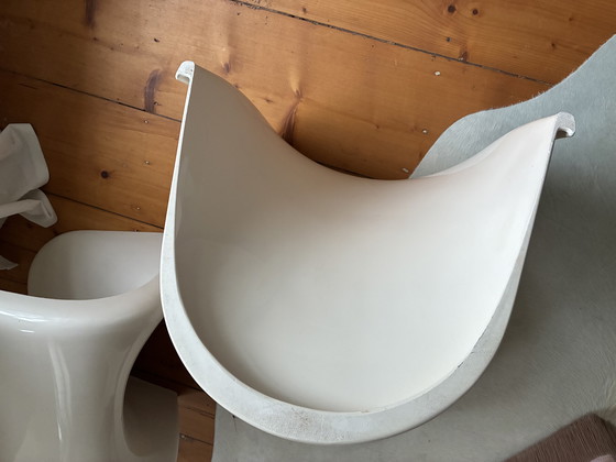 Image 1 of Sedie Herman Miller per Verner Panton anni '70