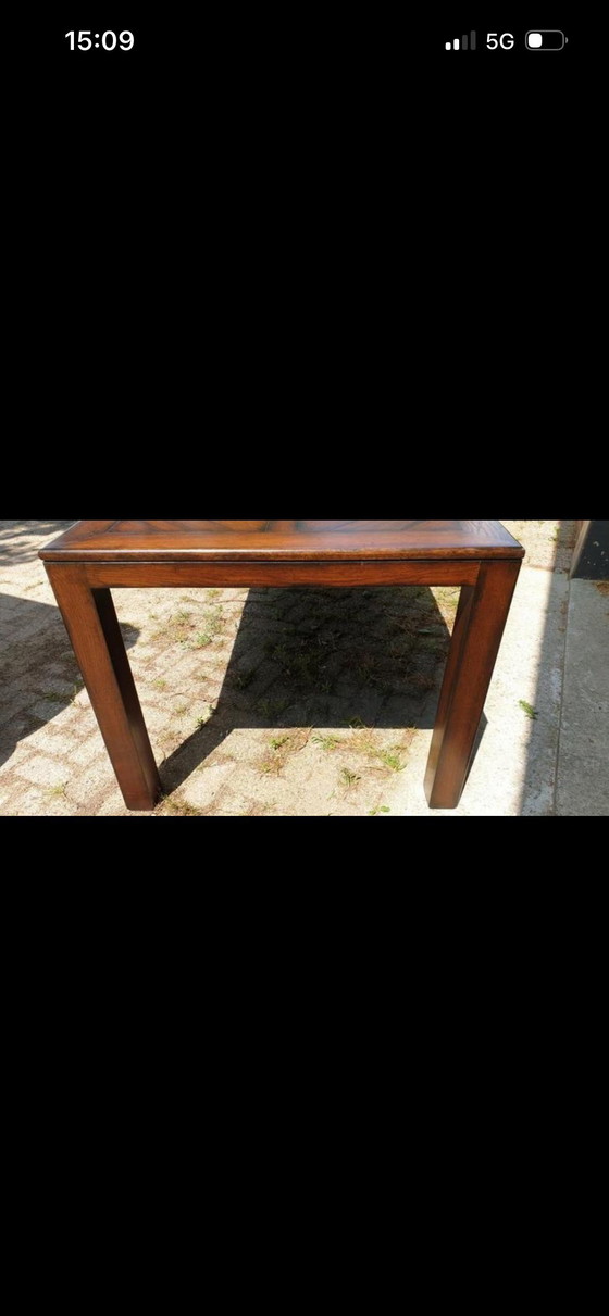 Image 1 of Klassischer ausziehbarer Esstisch aus Eiche