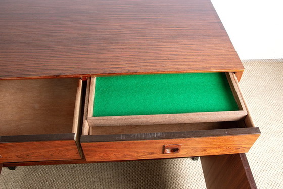 Image 1 of Buffet ou petite enfilade Danoise en Palissandre par Erik Brouer pour Brouer’s Mobelfabrik 1960.