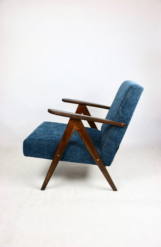 Image 1 of Vintage Blue Armchair, 1970s