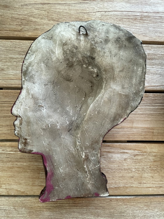 Image 1 of Set of vintage wall masks R. Scali