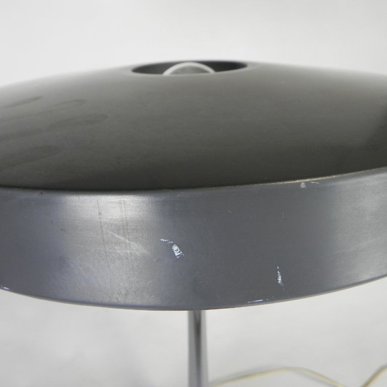 Desk lamp model Timor by Louis Kalff for Philips, 1960s, Table lamps, Metal, Chrome, Grey, Mid Century Modern (photo 7 of 15)