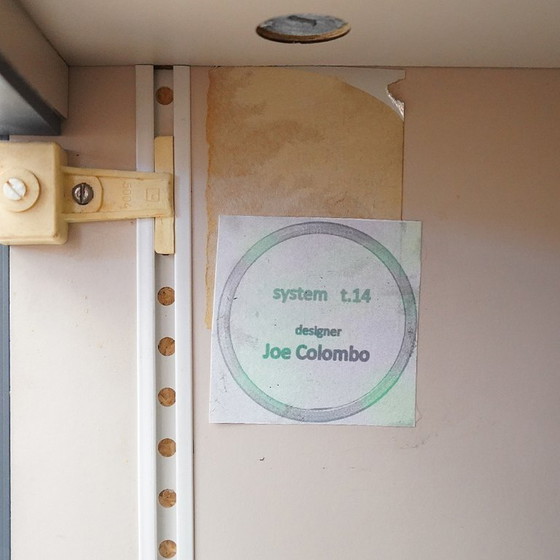 Image 1 of Aparador modular “T14” de Joe Colombo para La Rinascente, década de 1960