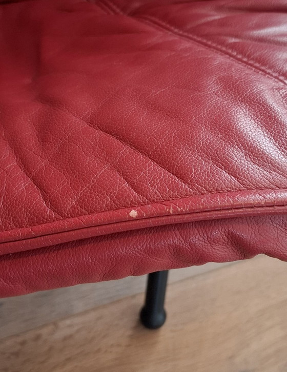 Poltrona Vintage Molinari Teun van Zanten – Poltrone, Metallo, Pelle (photo 12 of 13)