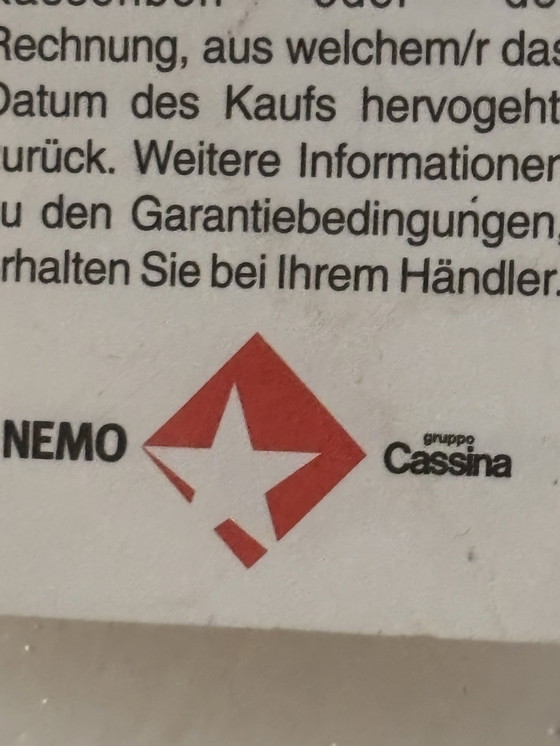 Image 1 of Nemo Parliament Vloerlamp wit grijs van Cassina, Le Corbusier