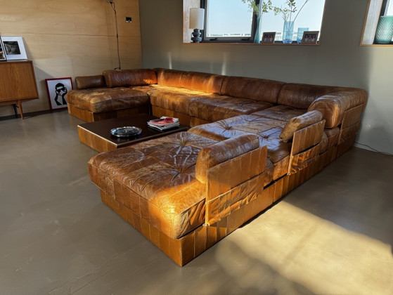 De Sede DS88. Conjunto Raro y Extenso en Excelente Estado – Sofás modulares, Leather (photo 3 of 8)