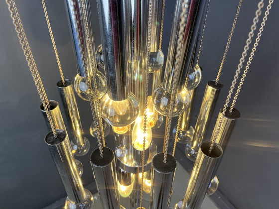 Image 1 of Vintage chandelier by Gaetano Sciolari, 1970s