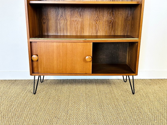 Image 1 of Scandinavian Teak Bookshelf, 1960