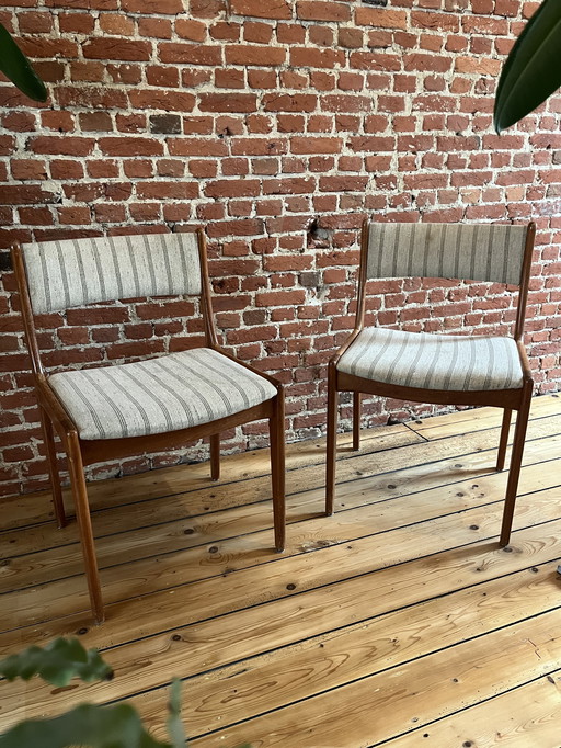 Vintage Deense stoelen van Vamdrup Stolefabrik – Mid-century modern