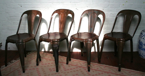 Image 1 of 4 sillas Fibrocit restauradas