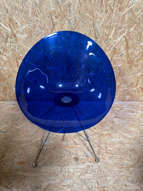 2 X Kartell Ero|S|ontwerper Philippe Starck – Eetkamerstoelen, Chrome, Modern (photo 26 of 28)