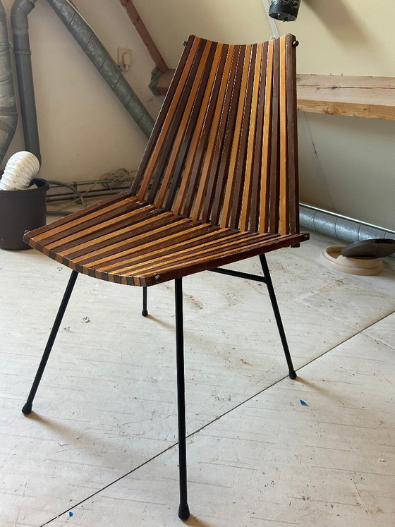 Chaise modèle 218 lot de 4, Designer : Dirk Van Sliedregt 1961 – Dirk van Sliedregt (Rohé Noordwolde) (photo 5 of 10)
