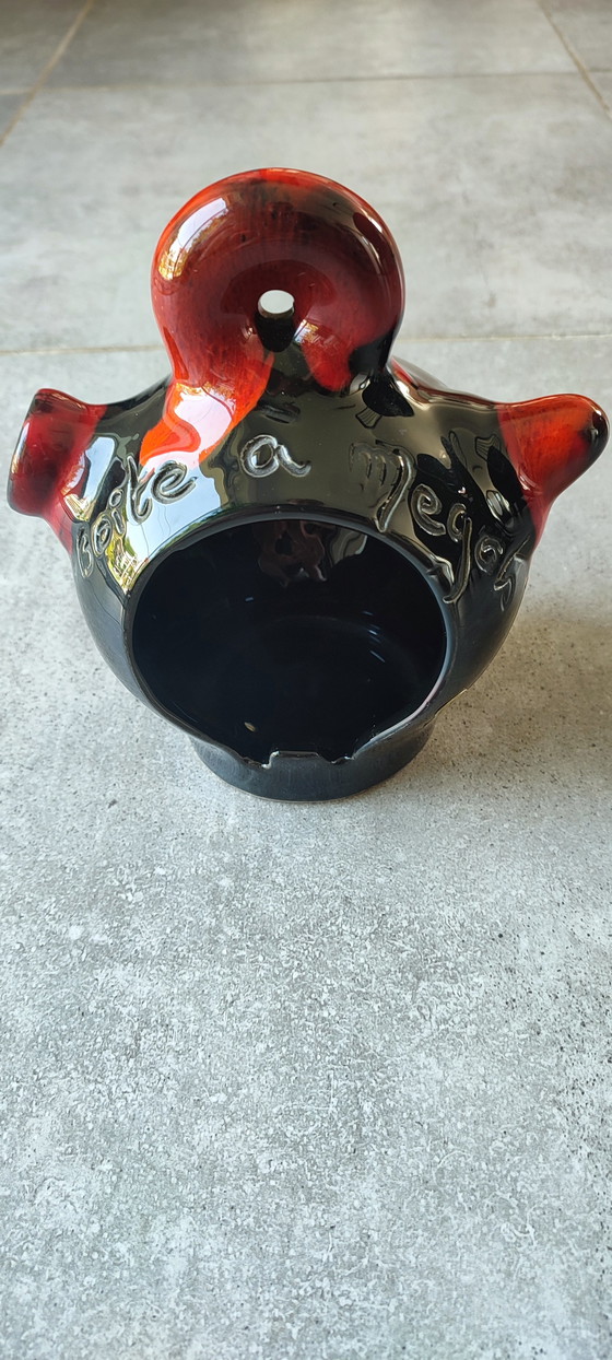 Image 1 of Caja de culata de cerámica Vallauris Fady años 60