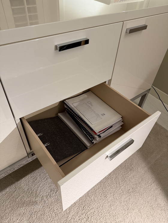 Image 1 of Cappellini sistemi Schrank / Kommode weiß glänzend