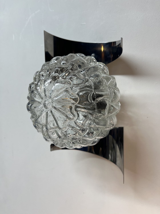 Image 1 of Vintage space age wall lamp