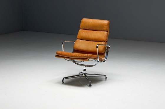 Image 1 of EA216 Soft Pad Chair van Charles en Ray Eames, VS, 1969
