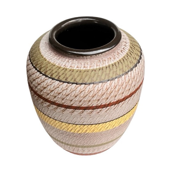 Image 1 of Dümler & Breiden Bodenvase „Faux Klinker“, Typ 29/25, Deutschland 1970er Jahre