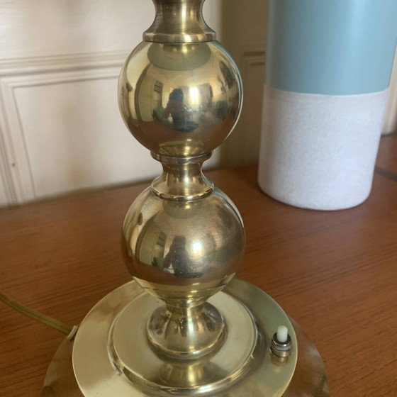 Image 1 of Brass ball lamp