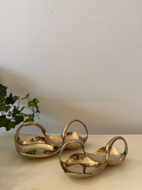 Piatto a forma di cigno in ottone – Oggetti decorativi, Brass (photo 6 of 6)