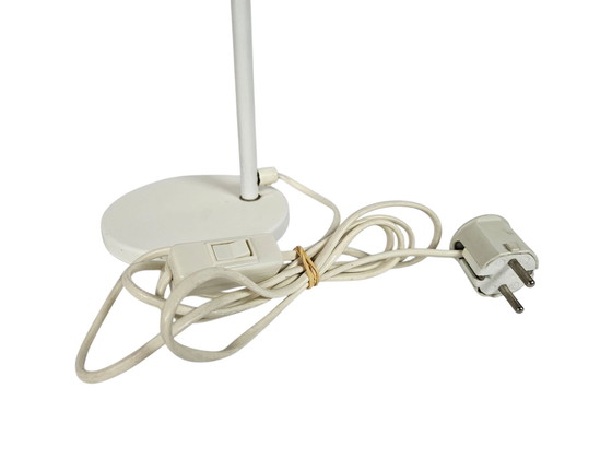 Image 1 of Hala Zeist - modèle 768 - lampe de table - blanc - col flexible - 3e quart 20e siècle