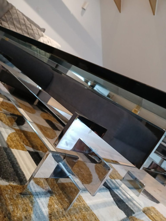 Image 1 of 'Tavolo Scultura' - design salontafel jaren '70 van de hand van David Hicks