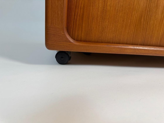 Image 1 of Mobile TV in teak Dyrlund, credenza alta, cassettiera, metà secolo