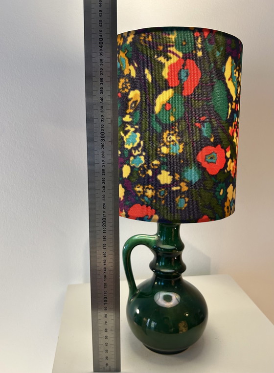 Image 1 of Sfeervolle tafellamp - zonder kabels - gemaakt van een gerecyclede Jopeko-vaas.