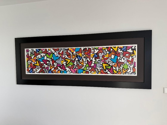 Image 1 of „Alive“ Romero Britto: Druck auf Leinwand