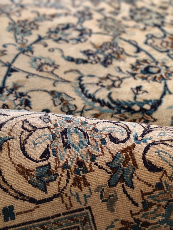 Image 1 of Vintage Persian Nain Rug – Hand-knotted – 3x2m – Recently professionally cleaned
