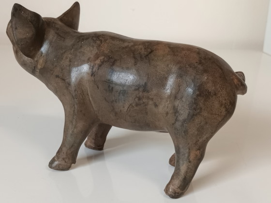 Image 1 of Bronzo Cochon mâle Pierre Chenet