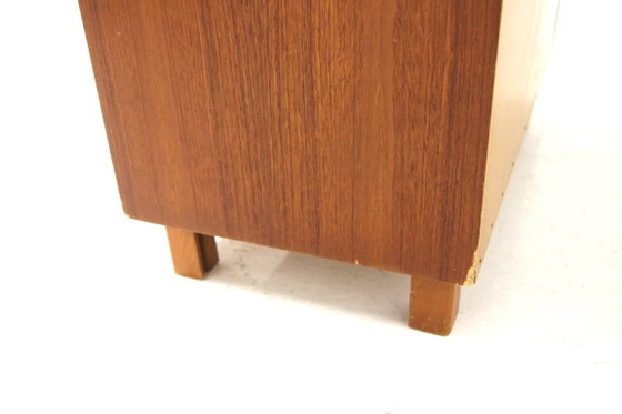 Image 1 of Skandinavische „Tallboy“-Kommode aus Teakholz, Schweden, 1960