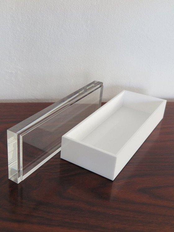 Acrylic glass boxes by Alessandro Albrizzi, 1990s, set of 2, Decorative Objects, Plexiglass (photo 17 of 19)