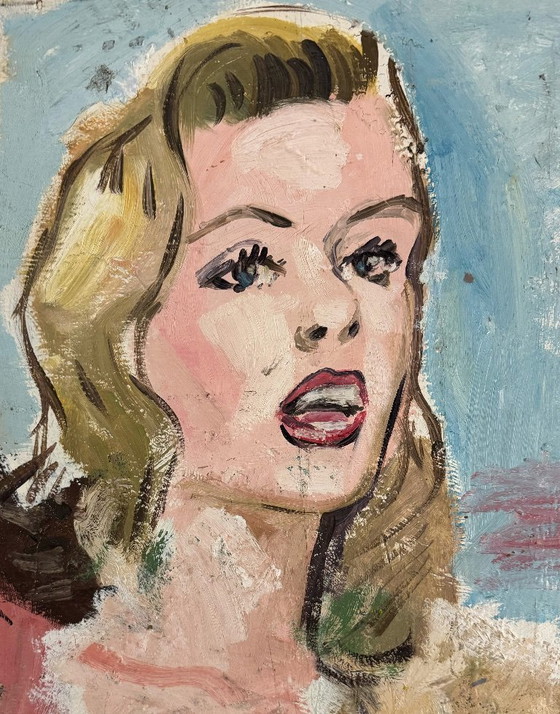 Image 1 of Peter Klashorst – Mixed media on canvas (very large)