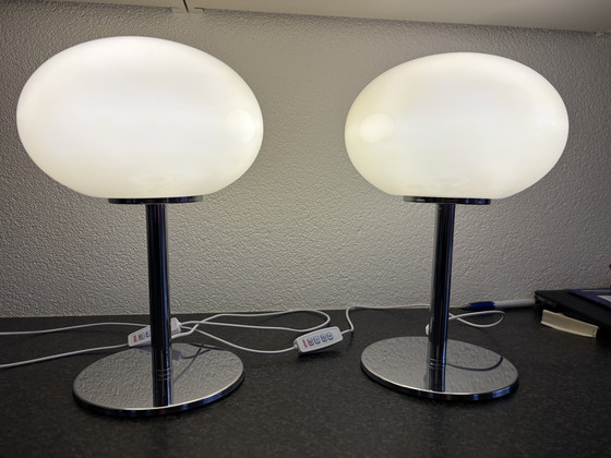 Image 1 of Twee Italiaanse design tafellampjes 