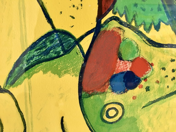 Image 1 of serigrafia, Corneille, 'Nu jaune'