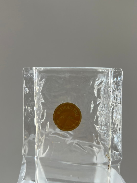 Vintage kristallen vaas – Vazen, Mid Century Modern (photo 4 of 5)