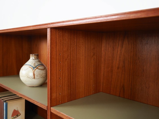 Image 1 of Teakhouten boekenkast, Duits ontwerp, jaren 70, vervaardigd door RT Möbel