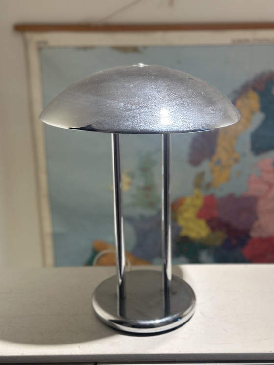 Image 1 of Vintage Robbert Sonneman Mushroom tafellamp 