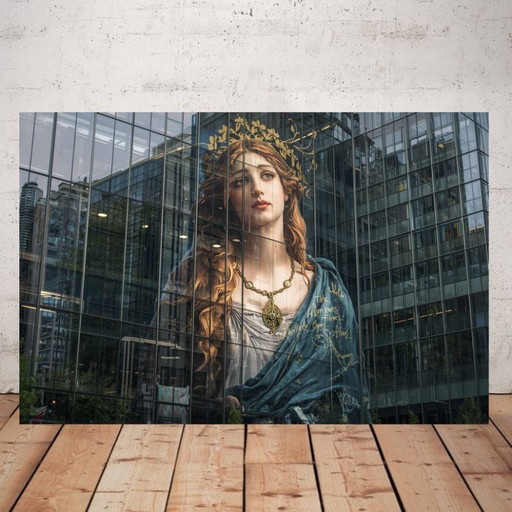 Photo printed on plexiglass / Baroque art revisited / Limited edition / Street art / Graffiti