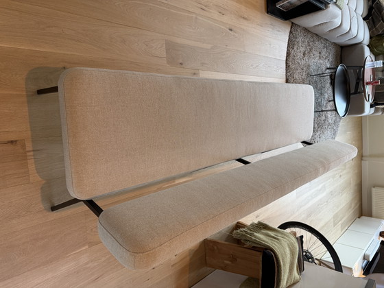 Studio Henk Coode Panca da pranzo Orion Cream 02 200cm – Panche, Metal, Textile (photo 6 of 9)